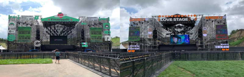 阜新草莓演出舞臺設備租賃成功收官案例