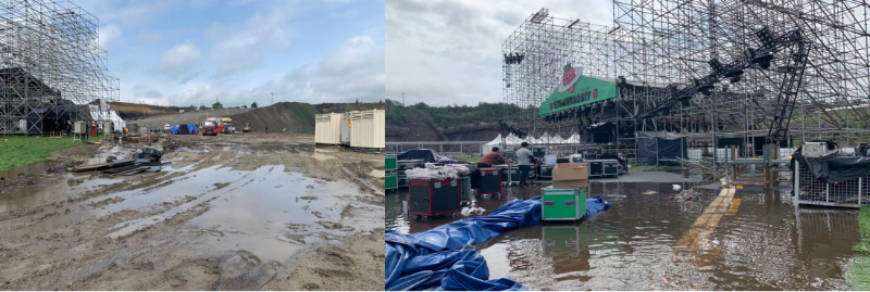 阜新草莓演出舞臺設備租賃成功收官案例