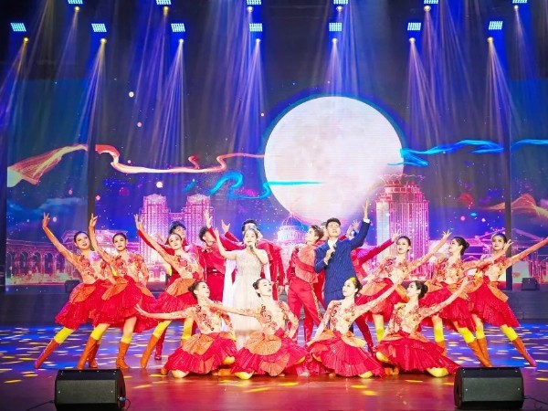 2022萬(wàn)豐中秋晚會(huì)燈光音響租賃成功案例